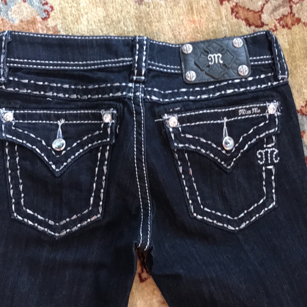 Miss Me Skinny Designer Jeans - Picture 2 of 15
